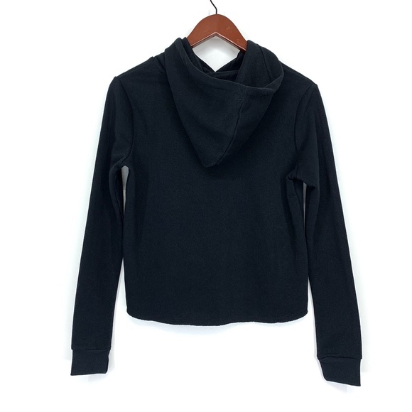 Friends Central Perk Jet Black Graphic Print Soft Hoodie From Kohls Nwt Sz Small - Picture 2 of 16